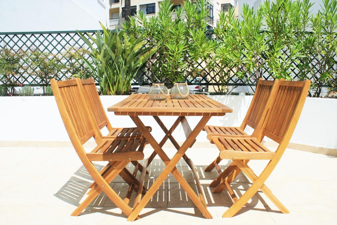 Charming Estoril Apt Beach 5 Min Walk Eksteriør bilde